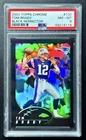 2002 Topps Chrome TOM BRADY #100 Black Refractor #437/599 PSA 8 NM-MT!