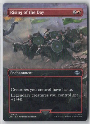 Rising of the Day (Borderless) 427 Universes Beyond: The Lord of the Rings: NM