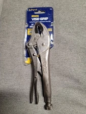 The Original VISE GRIP 10" Curved Jaw locking pliers vice grips IRWIN 10WR 502L3