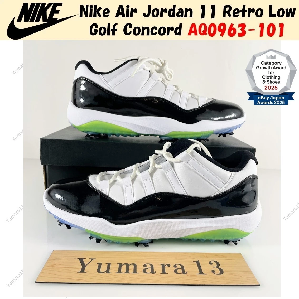 Jordan 11 Golf Low Concord for Sale | Authenticity Guaranteed | eBay
