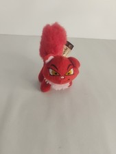 2004 McDonald's Neopets Red Wocky Mini Plush Toy Happy Meal