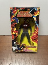 TOYBIZ MARVEL UNIVERSE NIGHT SHADOW SPIDER 10” ANIMATED SERIES 1997 NEW VINTAGE.