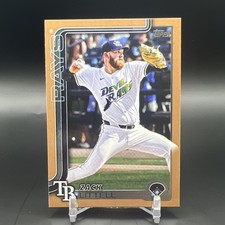 Topps Update Series Gold Zack Littell Tampa Bay Rays 2025 US66 /2025