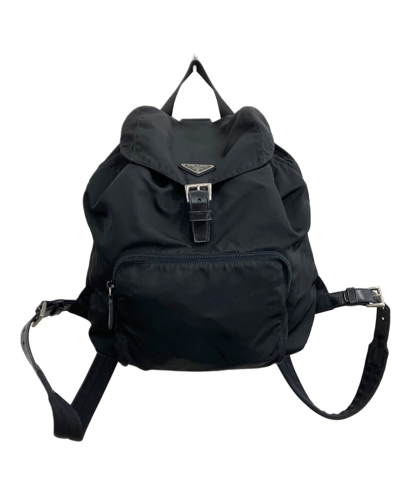 Prada — Prada Nylon Backpack Black #TFB6338