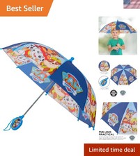Paw Patrol Kids Umbrella - Lightweight & Water-Resistant Rain Gear for Ages 3-6