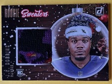 2020 Panini Donruss - Rookie Holiday Sweaters J.K. Dobbins #SW-JD (MEM, RC)