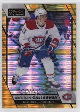 2023-24 O-Pee-Chee Platinum Seismic Gold 24/50 Brendan Gallagher #18 a2p