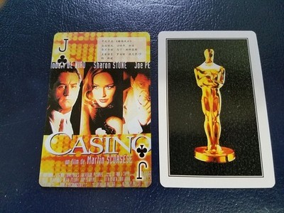 Robert De Niro Joe Pesci Sharon Stone F Vincent Casino Hollywood Playing Card