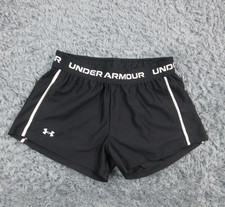 Under Armour Shorts Girls Youth Medium G Tech Play Up Loose Athletic 23x2.5 NWT