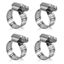 316L Stainless Steel Hose Clamps Marine Grade Corrosion Resistant Heavy Duty ...