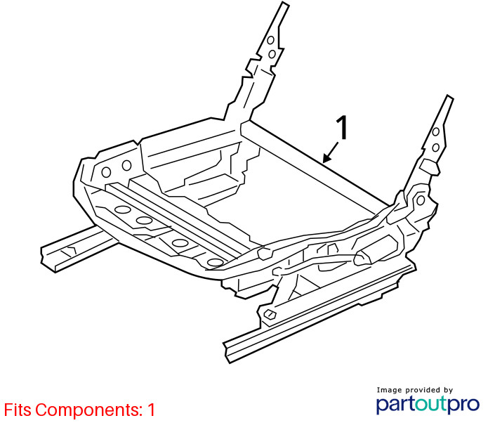 2014 - 2019 BMW I8 OEM FRONT RIGHT BUCKET SEAT ASSEMBLY