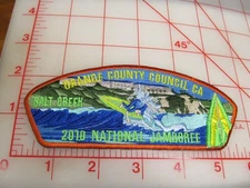 Orange County Council JSP collectible 2010 Jamboree Salt Creek patch (yM)