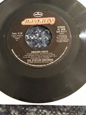 45 RPM The Statle Brothers-Amazing Grace/Sweeter And Sweeter