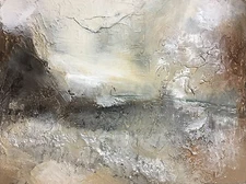 ORIGINAL LANDSCAPE PAINTING NATURE ART ABSTRACT REALISM IMPRESSIONISM CANVAS OIL