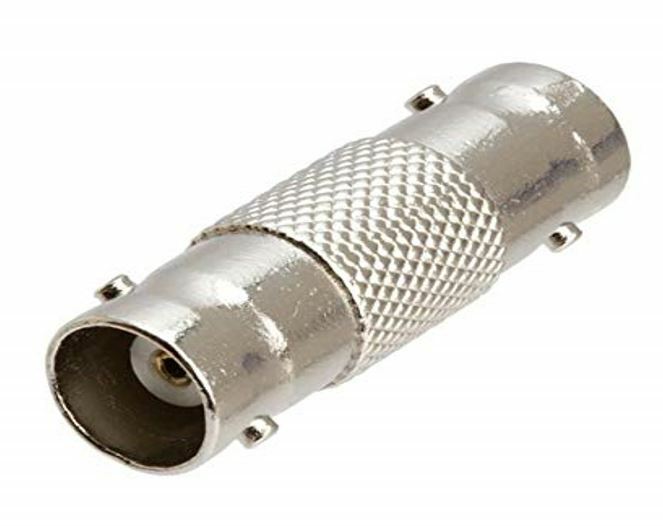 CCTV CAMERA CABLE JOINER CONNECTOR BNC TO BNC FEMALE PACK OF 10, 25, 50