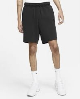 【新品・未使用】【タグ付き】 RESOLUTION TECH SHORTS Nike Sportswear Tech Fleece WashedSun Fade Shorts Black Men