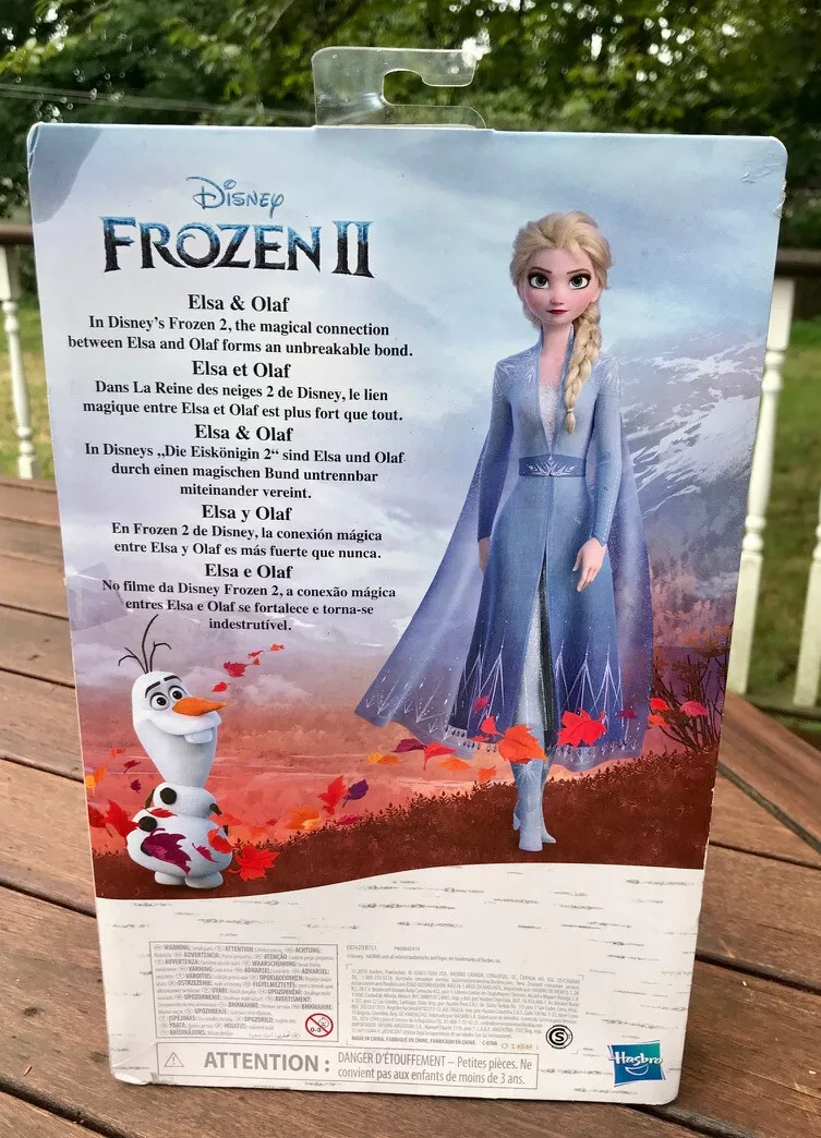 Disney Frozen II 2 Elsa & Olaf Doll Set 11in, NIB