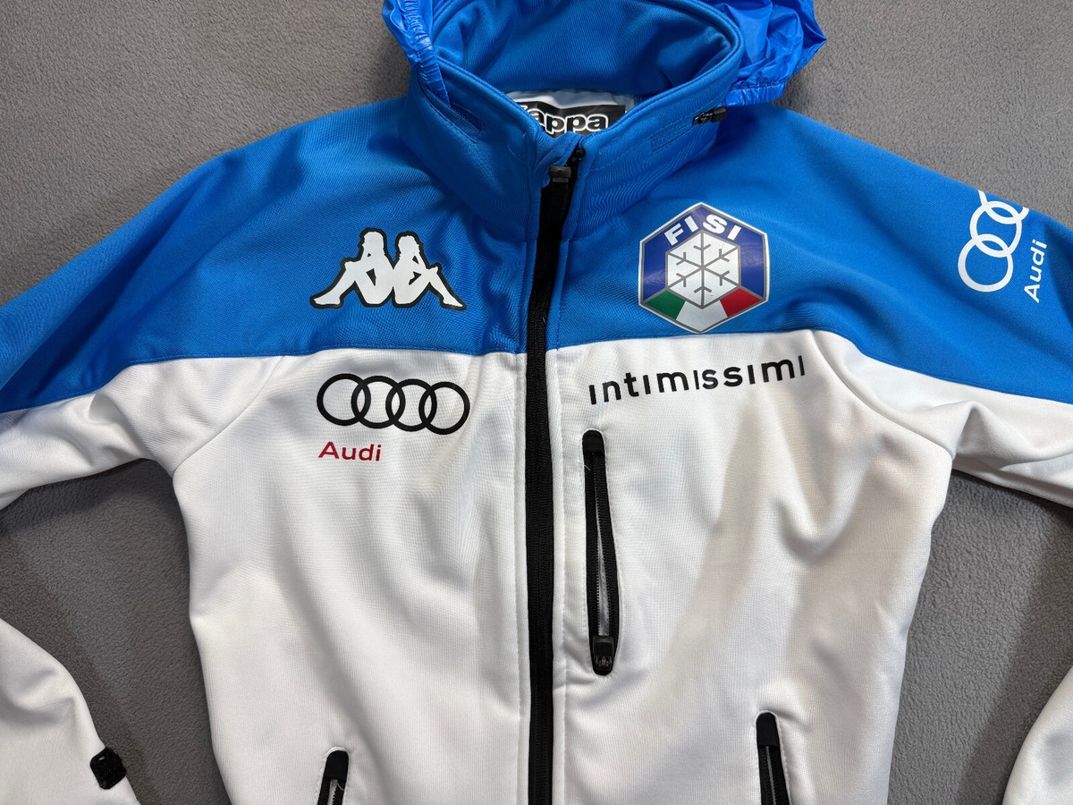 Kappa FISI Italy Winter Olympic Team Jacket Size XS White | eBay
