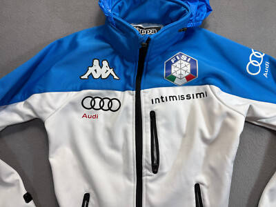 Kappa FISI Italy Winter Olympic Team Jacket Size XS White | eBay