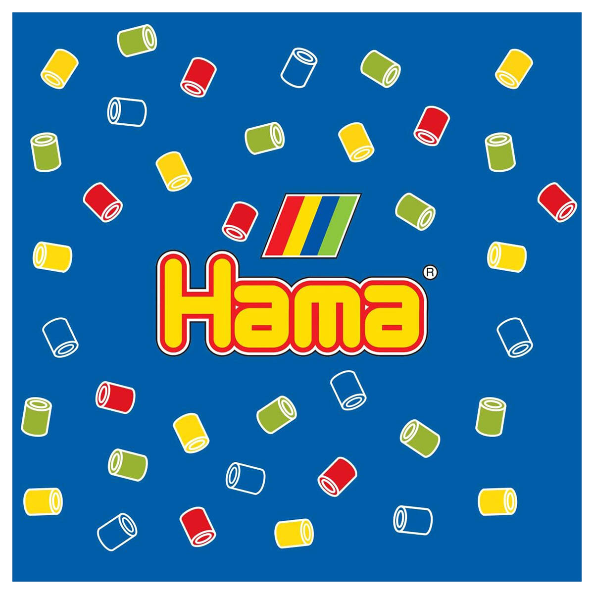 Hama 3041 Ferro su perline midi Safari, confezione regalo