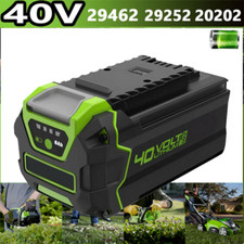 40V 6Ah For Greenworks G-MAX Lithium Battery 29472 29462 29252 20202 40 Volt