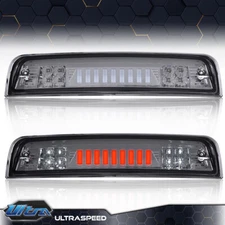 Fit For 09-18 Dodge Ram 1500 2500 3500 Smoke/Chrome LED 3rd Brake Tail Light