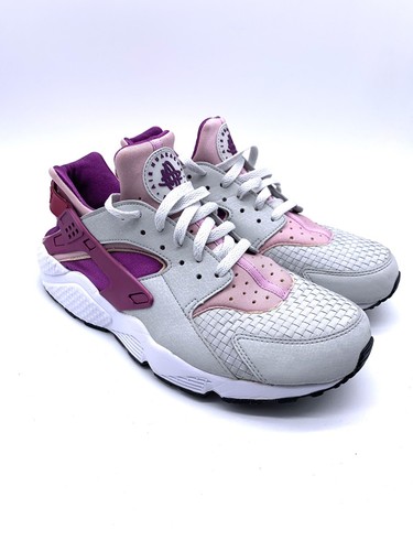 nike air huarache Run Pink Grey White 