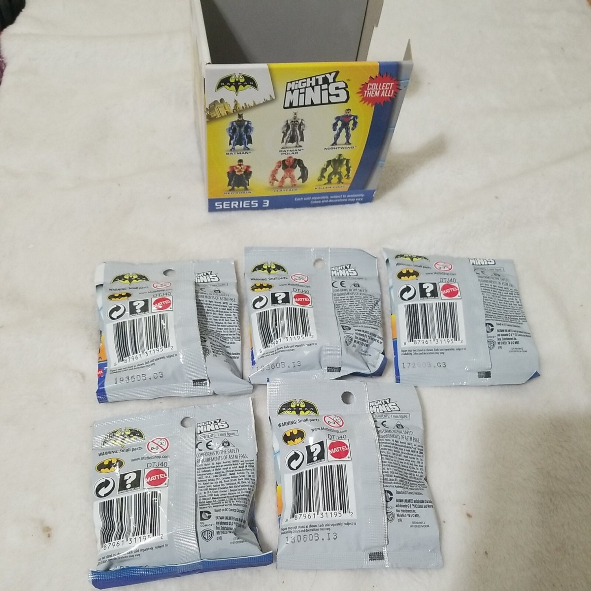 New - Batman Unlimited Mighty Minis Series 3 Blind Bag Mystery