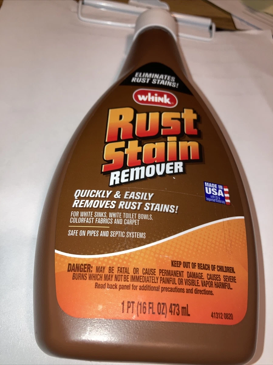 Whink Rust Stain Remover 16 fl oz bottle, Rust Remover