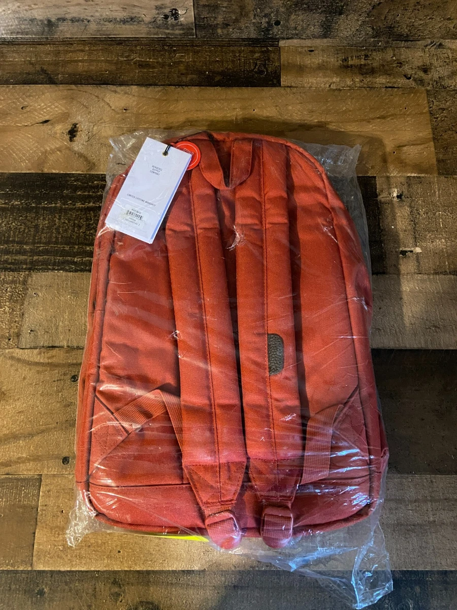 Herschel Pop Quiz Fiery Red Backpack NEW Adjustable Straps