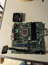 Dell Optiplex 7050 Motherboard 0XHGV1 w/ 24pin Power Supply Adapter Rear Fan