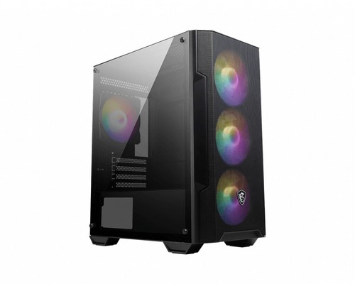 MSI MAG Forge M100A Micro Tower Black, Transparent - 306-7G20A21-809