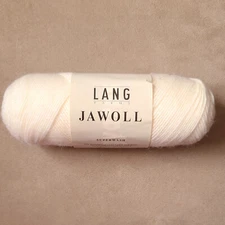 1 Skein Jawoll Superwash by Lang Yarns (75% Wool/18% Nylon/7% Acrylic) Cream