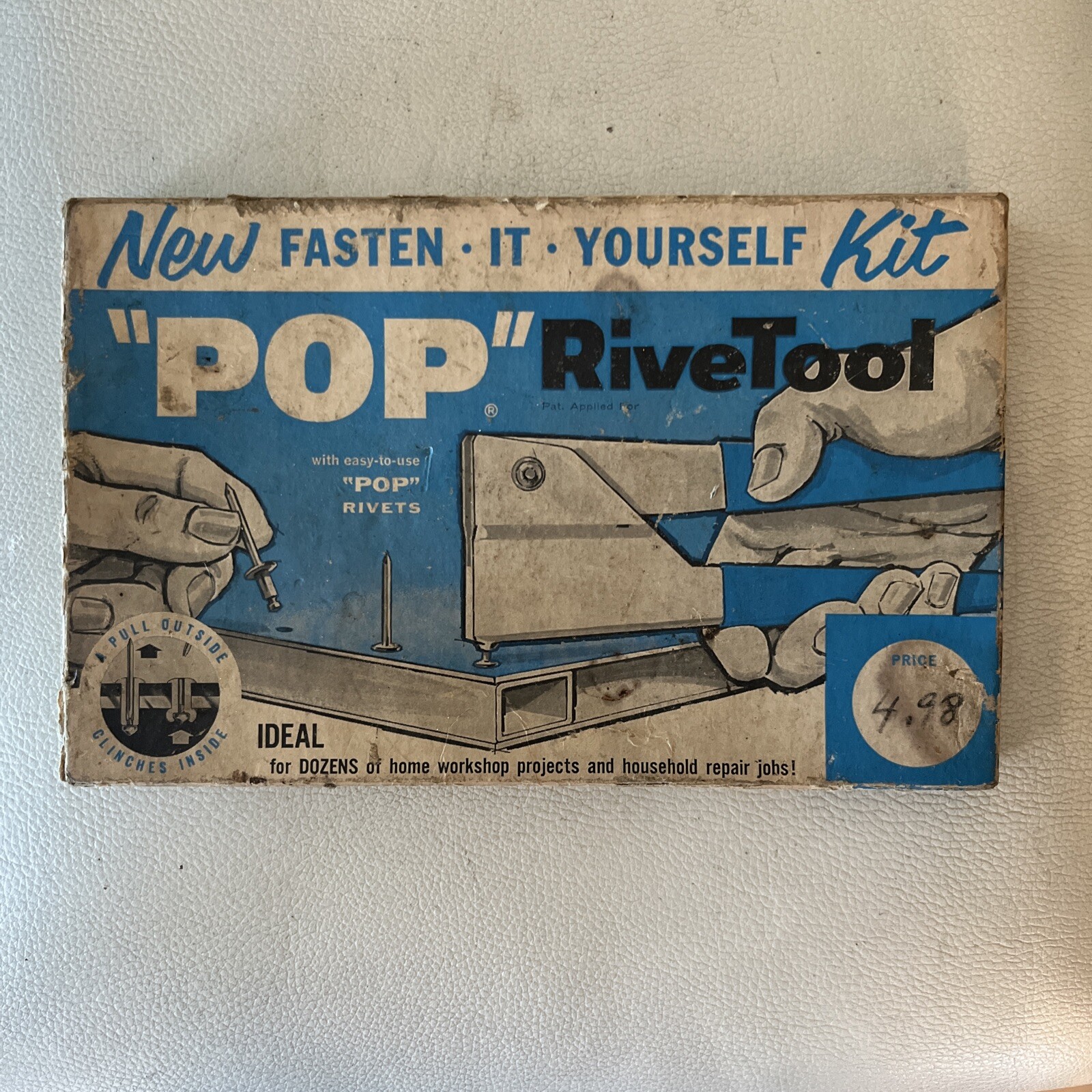 Vintage 1963 USM POP Rivet Tool Rivet Gun Made In USA eBay