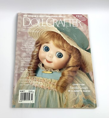 Doll Crafter Magazine March 1998, Googlies, Nonfiring Clay, Rita Gordon