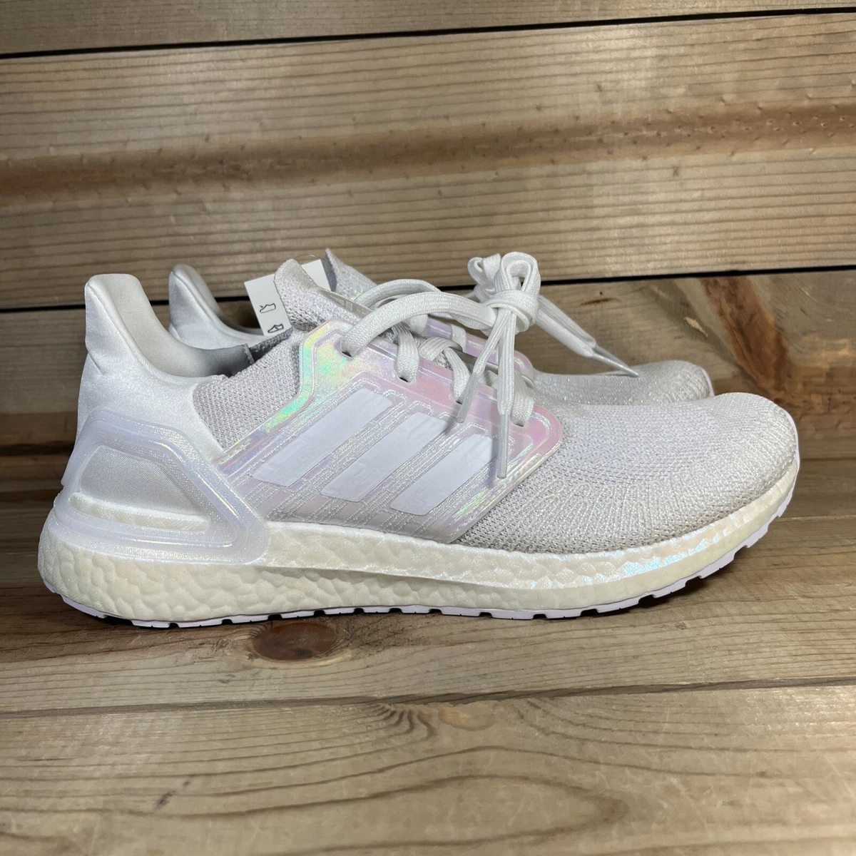 købmand onsdag løg New Mens Size 9 - Adidas UltraBoost 20 White Iridescent Cloud White Shoes FW8721 | eBay købmand onsdag løg New Mens Size 9 - Adidas UltraBoost 20 White Iridescent Cloud White Shoes FW8721 | eBay