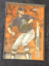 Chris Paddack /25 - 2020 Topps Chrome Ben Baller #39 - Orange Refractor