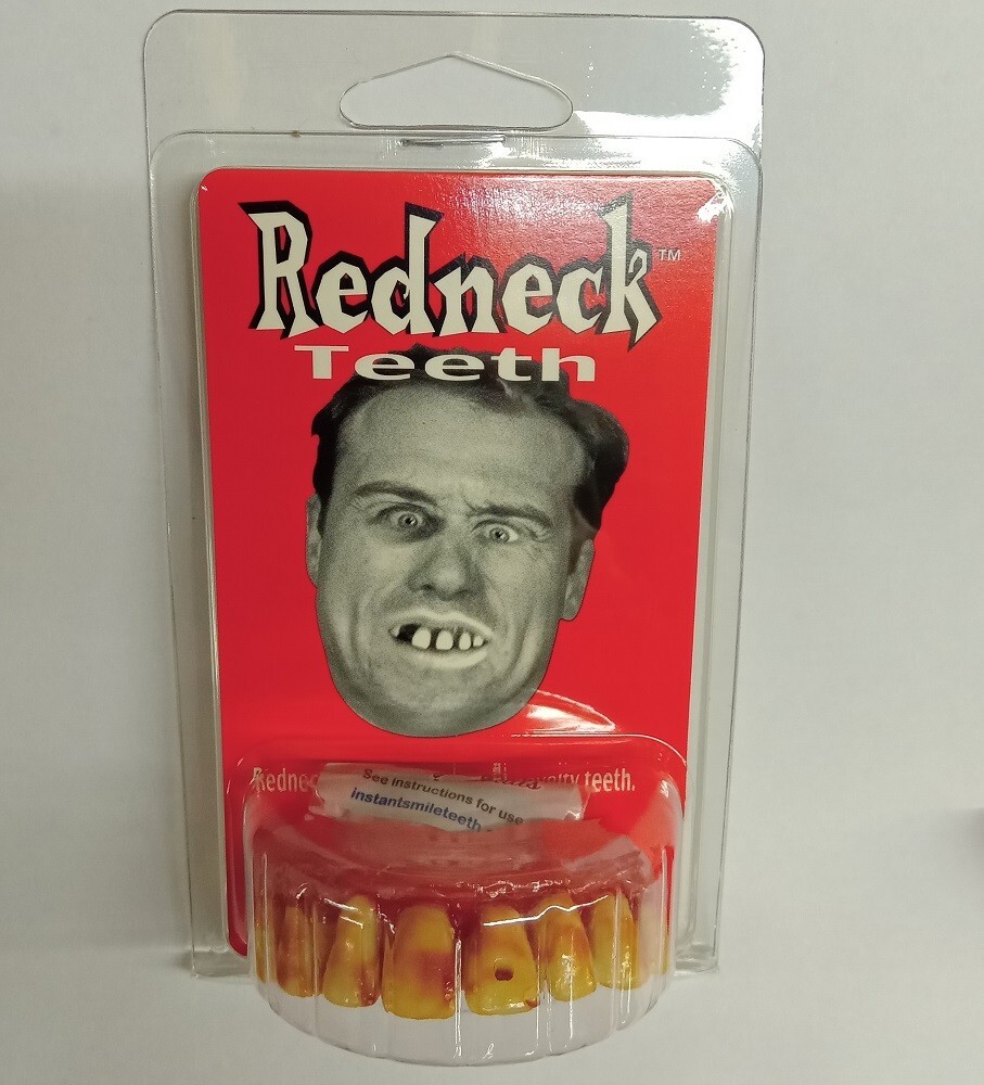 Redneck Hillbilly Fancy Dress Teeth Hill billy teeth with fitting Beads Smiffys eBay