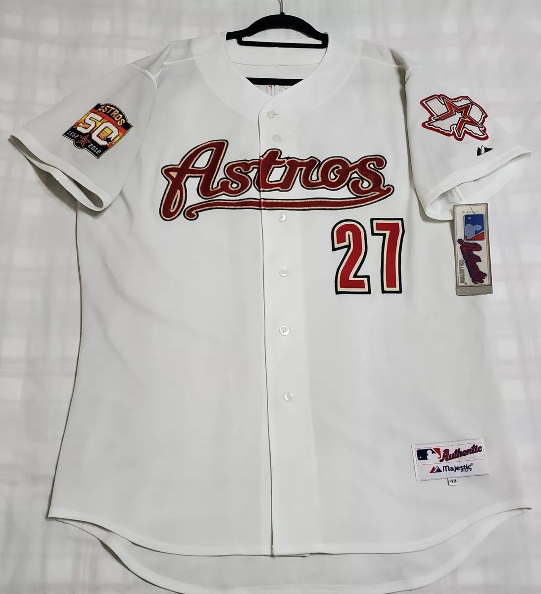 Houston Astros José Altuve Team Issued Jersey Size 50 Majestic