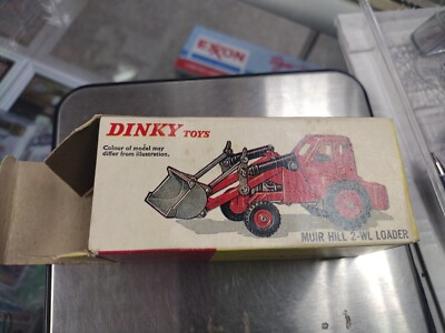 Dinky Toys #437 Muir Hill 2-WL Loader Yellow Made In England