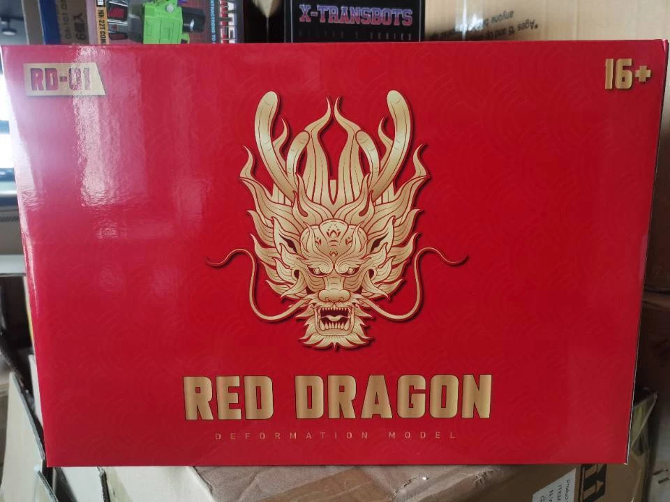 In Stock 4th Party RD-01 Winged Dragon Beast Mega Tron Enlarged Ver. Figure Gift - Image 2 of 4