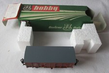 Model kolejki Berliner TT Bahn Kryty wagon towarowy brązowy CSD ORYGINALNE OPAKOWANIE (167829)