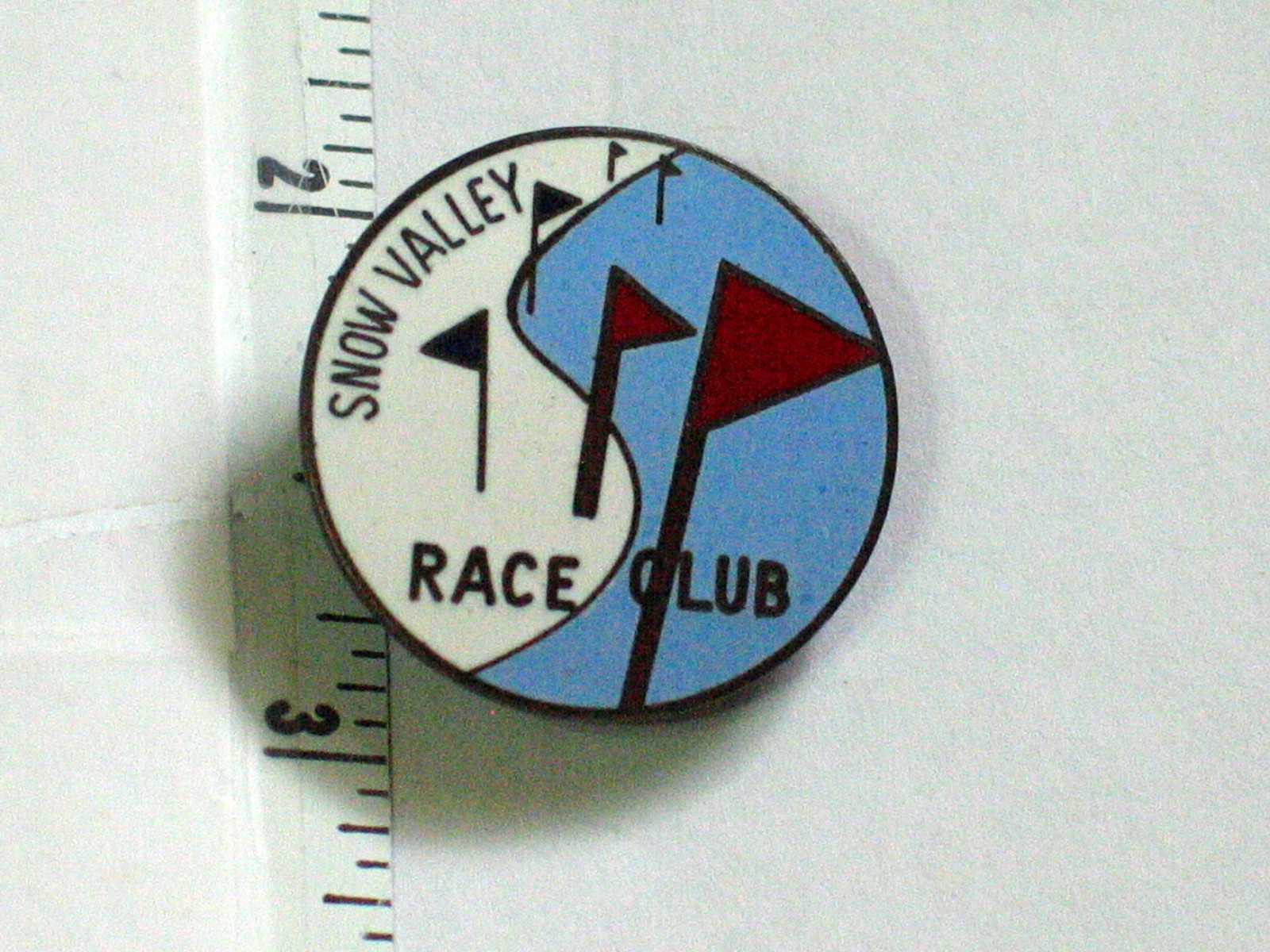 Snow Valley Downhill Racing Club Ski Pin California | eBay
