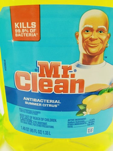 2 NEW Mr. Clean Antibacterial Multi Purpose Cleaner Summer Citrus 45 fl oz - Picture 2 of 4