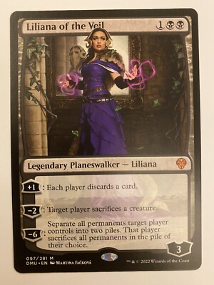 MTG Magic Liliana of the Veil (97/281) Dominaria United NM English