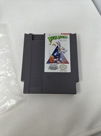 Nintendo NES Bug Bunny Crazy Castle Game CIB Complete Great Condition 