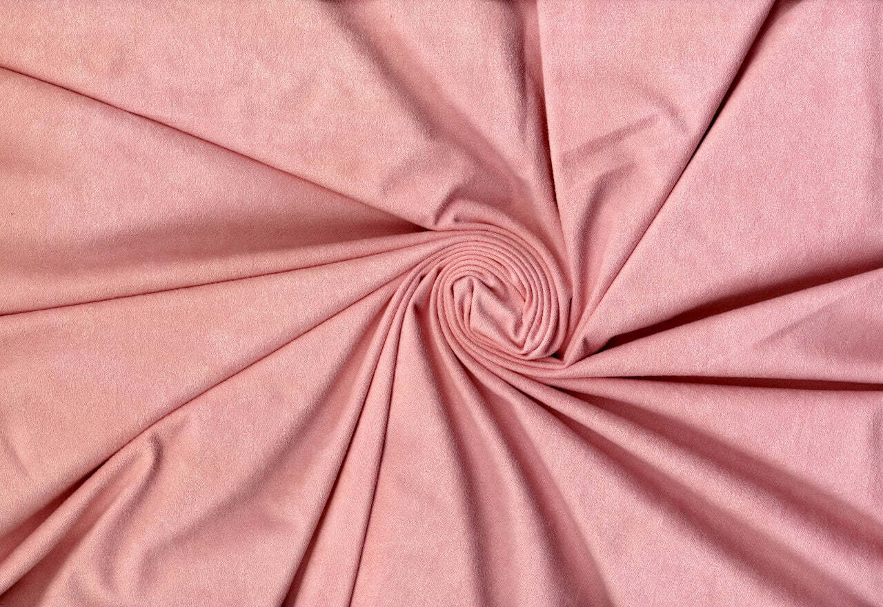 Suede Faux Knit – Brushed Fabric, Faux Suede, Spandex Apparel