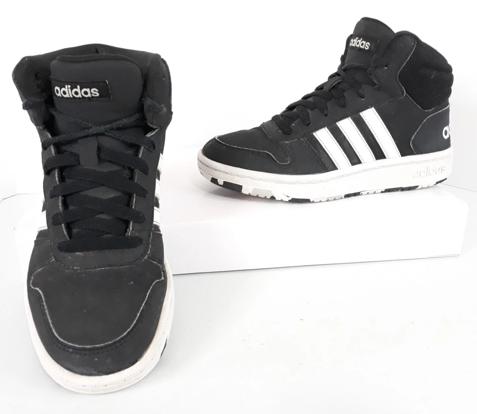 Scarpe Adidas Hoops 2.0 Mid per bambini FY6468 taglia bambino 4