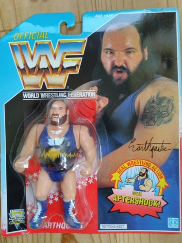Hasbro Official WWF WWE 1992 version Earth Quake (...