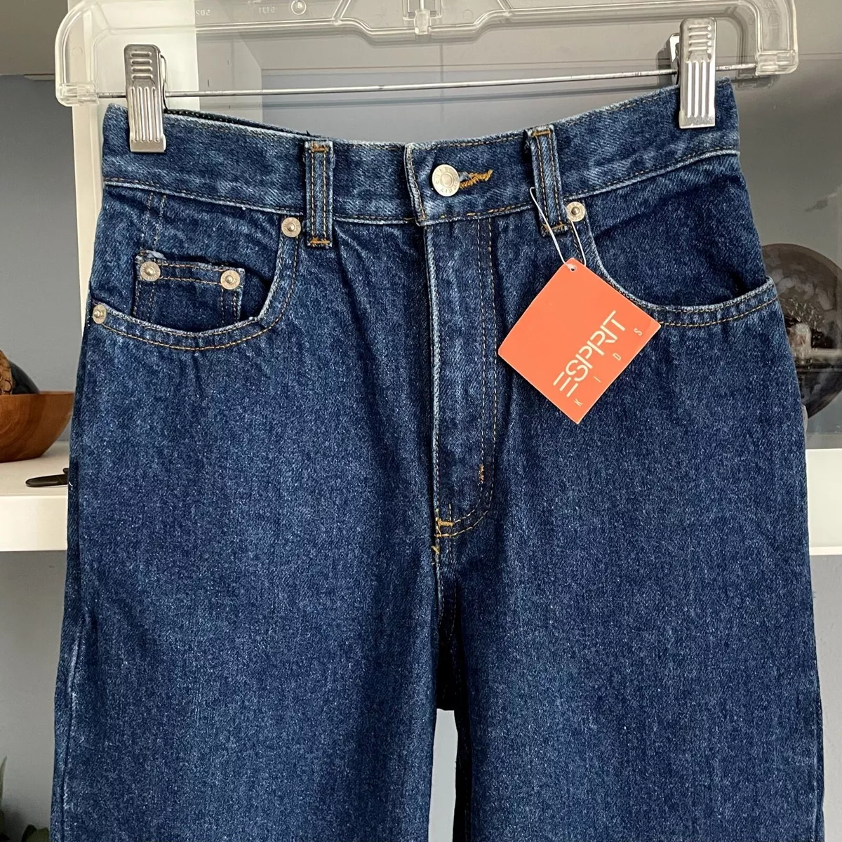 Vintage 80 s 90 s ESPRIT Jeans Mom High Rise Tapered Leg 23 eBay